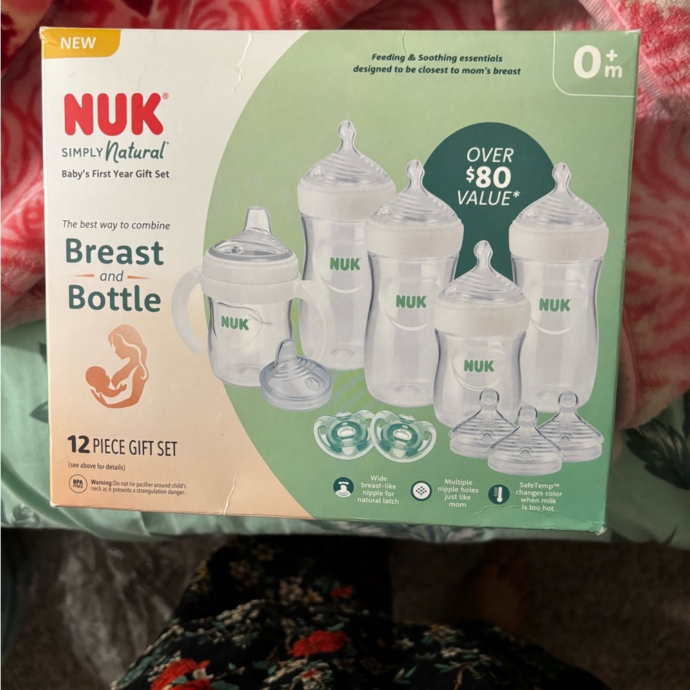 Simply Natural Baby Bottle Set - Clear